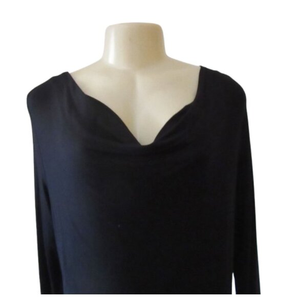 New w Tags, Peruvian Connection Black Jovel Dress w Detachable Lining in Sz M - Picture 2 of 8